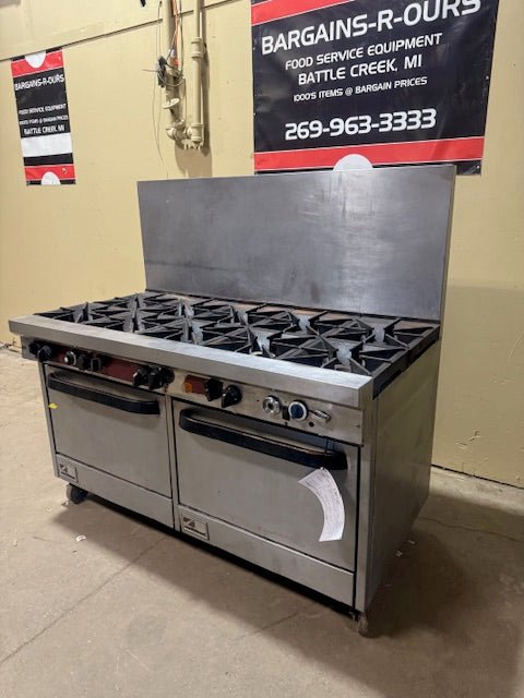 SOUTHBEND 10 BURNER NATURAL GAS RANGE WITH CONVECTION OVEN MODEL X460AA - Bargains R Ours - #collection_name#