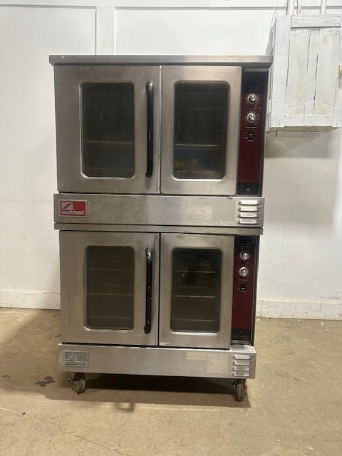 "SOUTHBEND GB/25SC" COMMERCIAL N GAS DOUBLE STACK CONVECTION OVEN W/ 6 RACKS - Second Life - Equipment - collection_name
