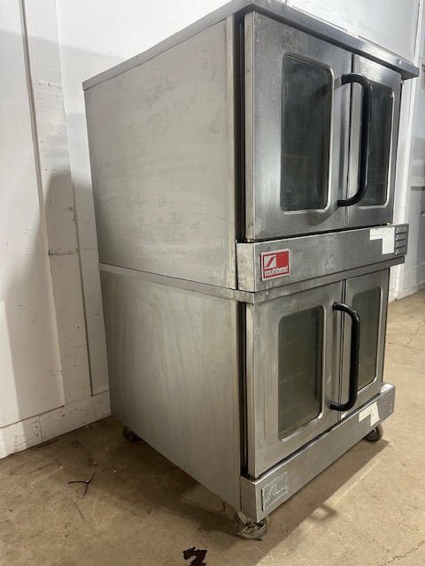 "SOUTHBEND GB/25SC" COMMERCIAL N GAS DOUBLE STACK CONVECTION OVEN W/ 6 RACKS - Second Life - Equipment - collection_name