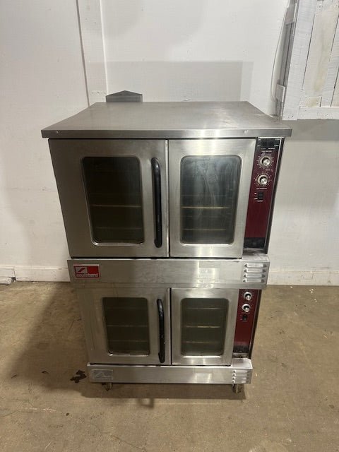 "SOUTHBEND GB/25SC" COMMERCIAL N GAS DOUBLE STACK CONVECTION OVEN W/ 6 RACKS - Second Life - Equipment - collection_name