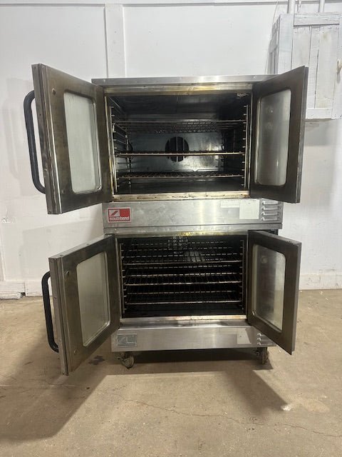 "SOUTHBEND GB/25SC" COMMERCIAL N GAS DOUBLE STACK CONVECTION OVEN W/ 6 RACKS - Second Life - Equipment - collection_name
