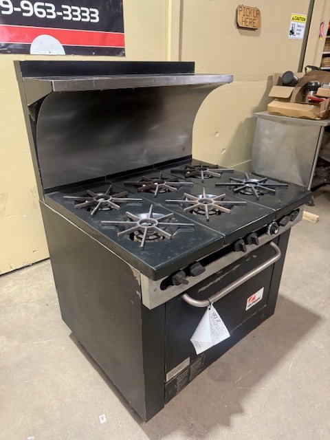 "SOUTHBEND" H.D COMMERCIAL 6 BURNERS STOVE WITH OVEN - Bargains R Ours - #collection_name#