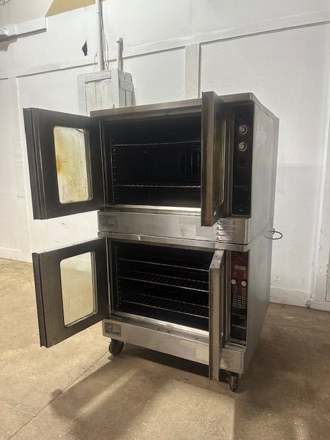 "SOUTHBEND MARATHONER GS/25PC"COMMERCIAL N GAS DOUBLE STACK CONVECTION OVEN - Second Life - Equipment - collection_name