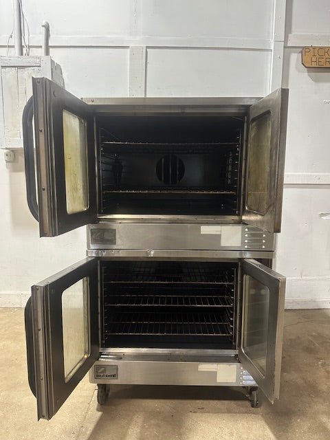 "SOUTHBEND MARATHONER GS/25PC"COMMERCIAL N GAS DOUBLE STACK CONVECTION OVEN - Second Life - Equipment - collection_name