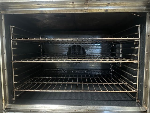 "SOUTHBEND MARATHONER GS/25PC"COMMERCIAL N GAS DOUBLE STACK CONVECTION OVEN - Second Life - Equipment - collection_name