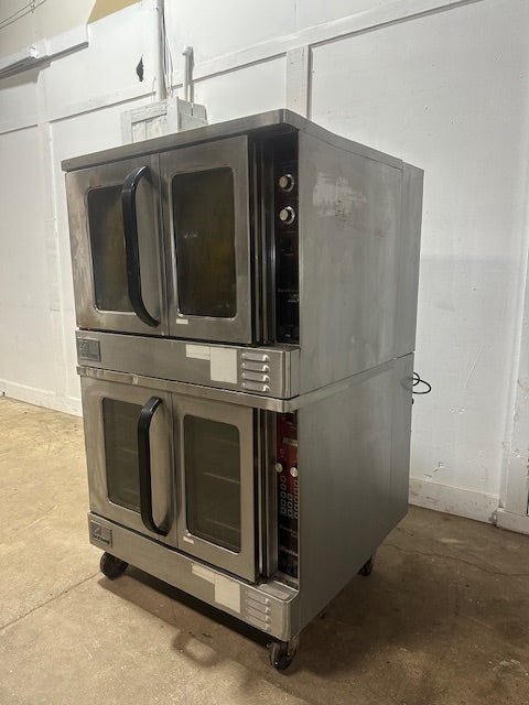 "SOUTHBEND MARATHONER GS/25PC"COMMERCIAL N GAS DOUBLE STACK CONVECTION OVEN - Second Life - Equipment - collection_name