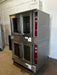 "SOUTHBEND SLGS/22SC"H.D COMMERCIAL N GAS DOUBLE STACK CONVECTION OVEN ON CASTER - Second Life-Equipment-collection_name