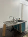 STAINLESS STEEL COMMERCIAL DROP - IN SINK WITH SIDEBOARD STATION AND FAUCET - Second Life - Equipment - collection_name
