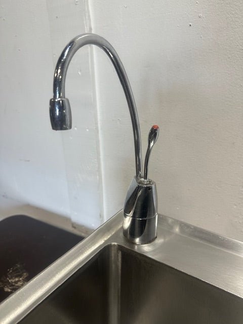 STAINLESS STEEL DROP IN HAND WASH SINK W/MULTIPLE FAUCETS - Second Life - Equipment - collection_name