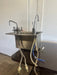 STAINLESS STEEL DROP IN HAND WASH SINK W/MULTIPLE FAUCETS - Second Life - Equipment - collection_name