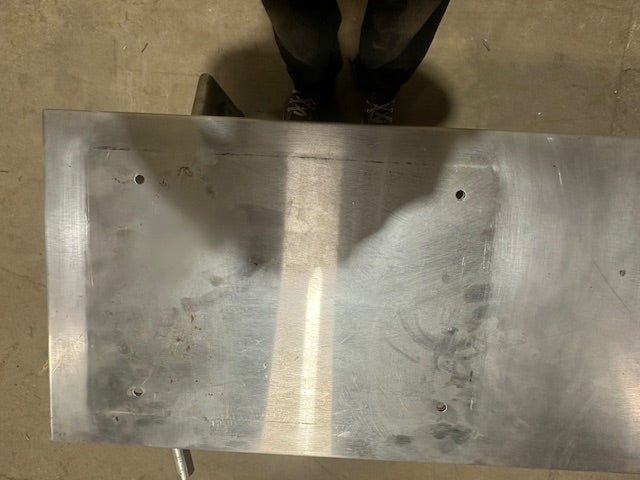 STAINLESS STEEL ROLLING BENCH FOR STEAM KETTLES ON 6 CASTERS - Bargains R Ours - #collection_name#