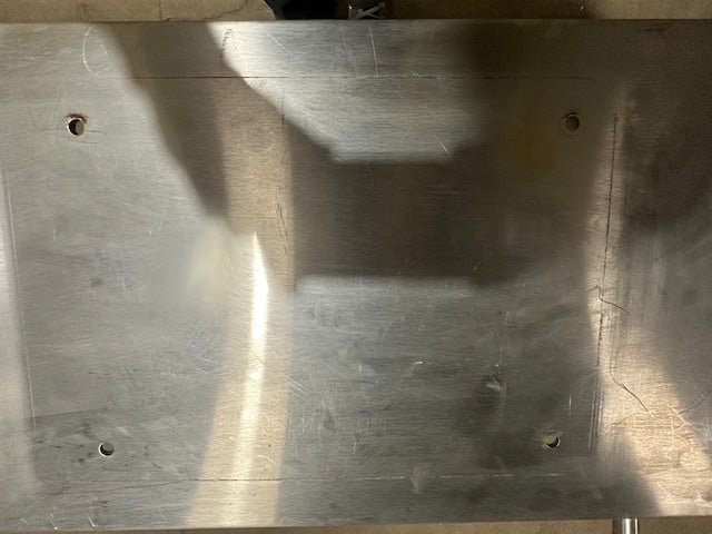 STAINLESS STEEL ROLLING BENCH FOR STEAM KETTLES ON 6 CASTERS - Bargains R Ours - #collection_name#