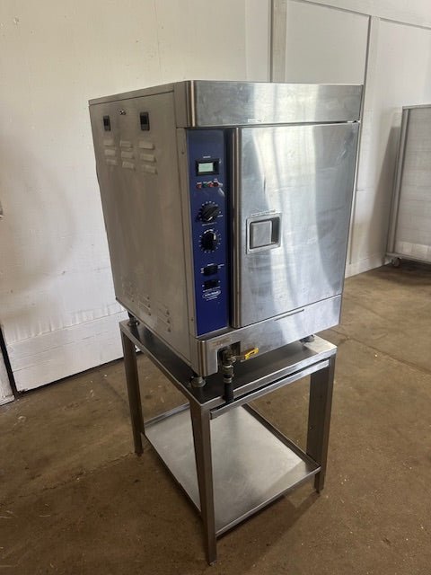 "STELLAR STEAM CAPELLA 6"208V H.D COMMERCIAL PRESSURELESS STEAM COOKER W/STAND - Second Life - Equipment - collection_name