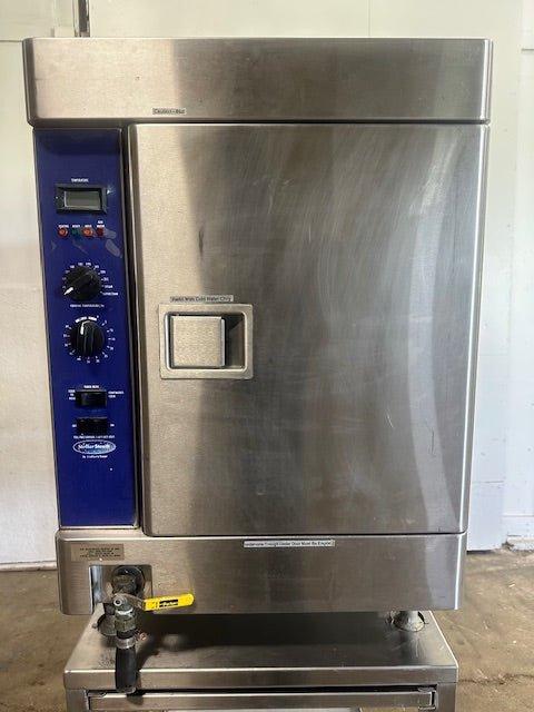 "STELLAR STEAM CAPELLA 6"208V H.D COMMERCIAL PRESSURELESS STEAM COOKER W/STAND - Second Life - Equipment - collection_name