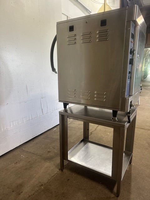 "STELLAR STEAM CAPELLA 6"208V H.D COMMERCIAL PRESSURELESS STEAM COOKER W/STAND - Second Life - Equipment - collection_name