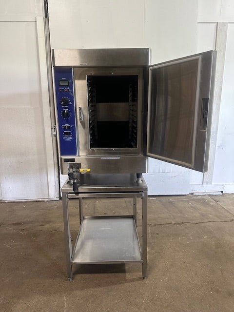 "STELLAR STEAM CAPELLA 6"208V H.D COMMERCIAL PRESSURELESS STEAM COOKER W/STAND - Second Life - Equipment - collection_name