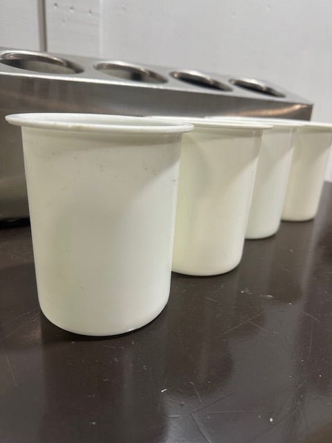 STERI - SIL MODEL CC - LTC - 4 ICE COOLED COUNTER TOP CONDIMENT HOLDER - Second Life - Equipment - collection_name
