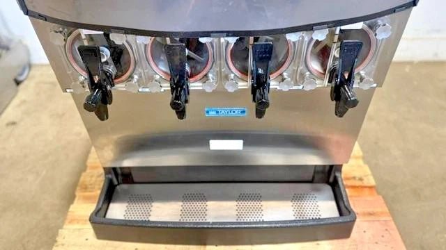 TAYLOR C302 - 27 AIR COOLED 4FLAVOUR CARBONATED FROZEN SLUSHIE MACHINE 1PH - Second Life - Equipment - collection_name
