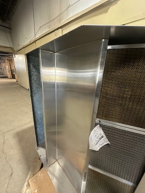 THE IRON WORKS STAINLESS STEEL 3 FILTER EXHAUST VENTILATION HOOD COMMERCIAL 20 INCH FILTER - Bargains R Ours - #collection_name#