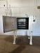 "TRENT" INDUSTRIAL ELECTRIC BATCH OVEN HEAT TREAT OVEN 650F MAX TEMP 208V 3PH ON STAND - Second Life-Equipment-#collection_name#