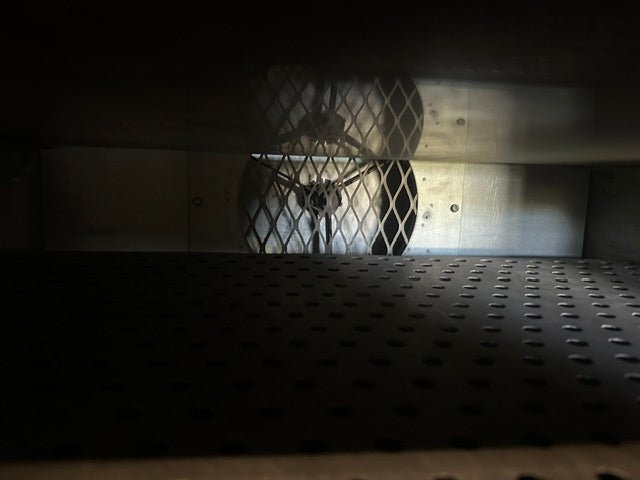 "TRENT" INDUSTRIAL ELECTRIC BATCH OVEN HEAT TREAT OVEN 650F MAX TEMP 208V 3PH ON STAND - Second Life-Equipment-#collection_name#