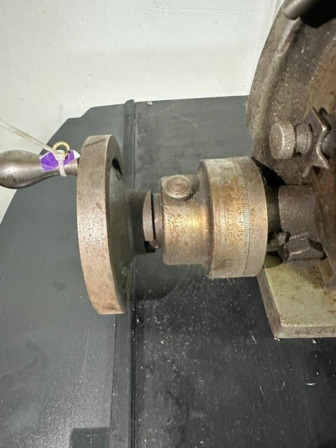 "TROYKE MODEL U-9" ROTARY TABLE, 9"D SLOTTED TABLE - Second Life-Equipment-collection_name