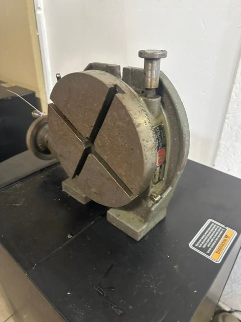 "TROYKE MODEL U-9" ROTARY TABLE, 9"D SLOTTED TABLE - Second Life-Equipment-collection_name
