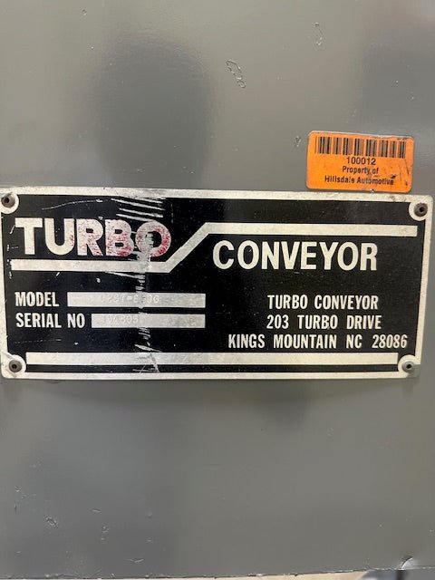 TURBO CONVEYOR FLUID PUMP, PH3 11.5 INCH WIDE CONVEYOR MODEL 6287 - 8306 - Bargains R Ours - #collection_name#