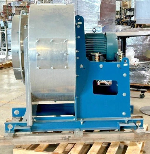 Twin City Fan Industrial Centrifugal Blower Model BC - SW, Class 2, 10HP, Size 245, 2021 MANUFACTURED. - Second Life - Equipment - collection_name