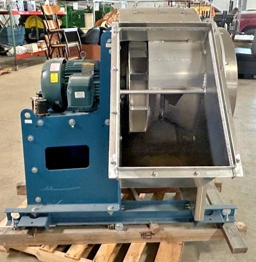 Twin City Fan Industrial Centrifugal Blower Model BC - SW, Class 2, 10HP, Size 245, 2021 MANUFACTURED. - Second Life - Equipment - collection_name