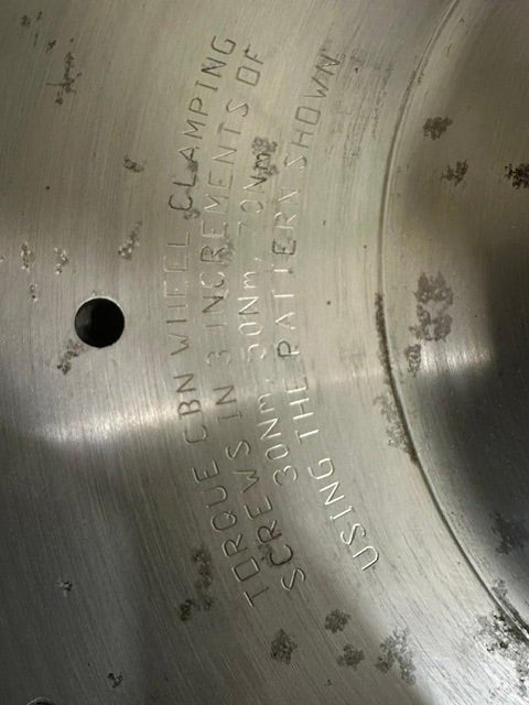 "UNIVERSAL SUPERABRASIVES" NO - CBNS 1309 5175 GRINDING WHEEL - Second Life - Equipment - collection_name