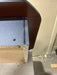 UPE DESIGN BASE AND ROTATING TOP CAPS FOR DOUBLE 72 POCKET CARD DISPLAY WITH WOOD BASE EDGE BONDED 3/4" TOP - INSTRUCTIONS & HARDWARE INCLUDED CHERRY WOOD COLOR - Bargains R Ours - #collection_name#