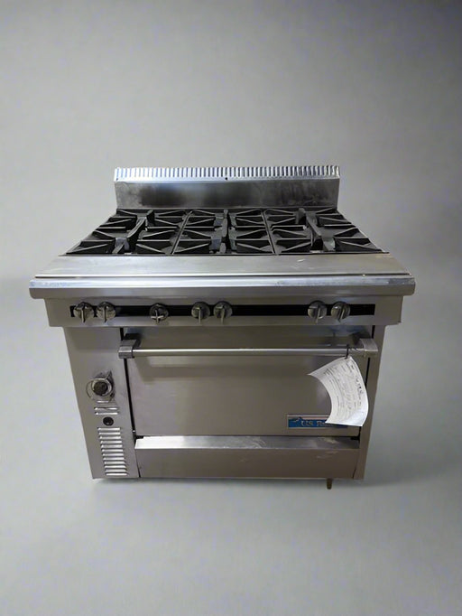 US RANGE 6 BURNER NATURAL GAS STOVE - Bargains R Ours - #collection_name#