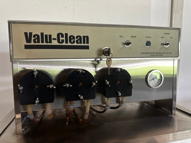 "VALU-CLEAN VC1000" COMMERCIAL ELECTRIC 1PH LOW-TEMP STAINLESS STEEL DISHWASHER - Second Life-Equipment-collection_name