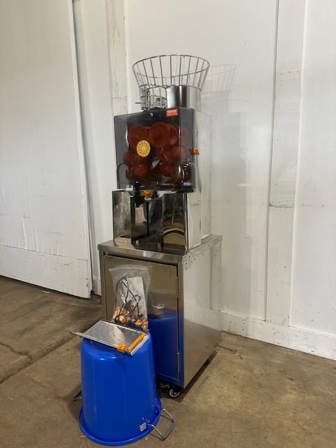 "VEVOR NS2000E - 4P"120V AUTOMATIC JUICE SQUEEZER EXTRACTOR/ORANGE JUICER MACHINE - Second Life - Equipment - collection_name