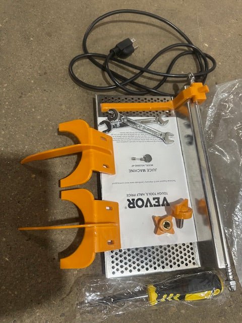 "VEVOR NS2000E - 4P"120V AUTOMATIC JUICE SQUEEZER EXTRACTOR/ORANGE JUICER MACHINE - Second Life - Equipment - collection_name