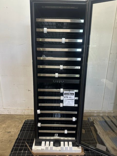 "VINOTEMP EL-142SDST" COMMERCIAL 155- BOTTLE DUAL ZONE LIGHTED WINE COOLER ,1PH - Second Life-Equipment-collection_name