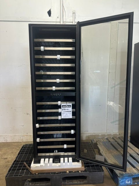 "VINOTEMP EL-142SDST" COMMERCIAL 155- BOTTLE DUAL ZONE LIGHTED WINE COOLER ,1PH - Second Life-Equipment-collection_name