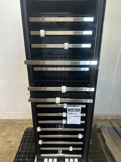 "VINOTEMP EL-142SDST" COMMERCIAL 155- BOTTLE DUAL ZONE LIGHTED WINE COOLER ,1PH - Second Life-Equipment-collection_name