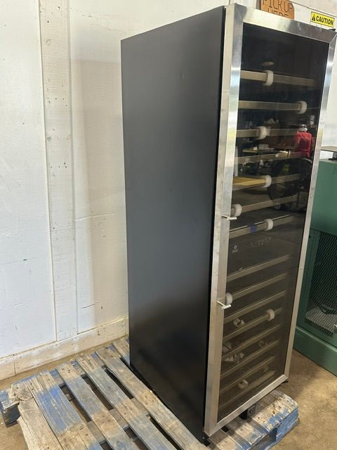 "VINOTEMP EL-142SDST" COMMERCIAL 155- BOTTLE DUAL ZONE LIGHTED WINE COOLER ,1PH - Second Life-Equipment-collection_name