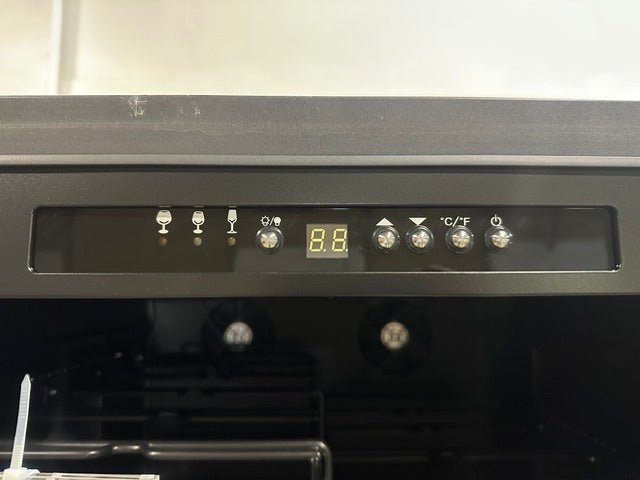 "VINOTEMP EL-16822-SSD" COMMERCIAL 155-BOTTLE DUAL ZONE LIGHTED WINE COOLER ,1PH - Second Life-Equipment-#collection_name#