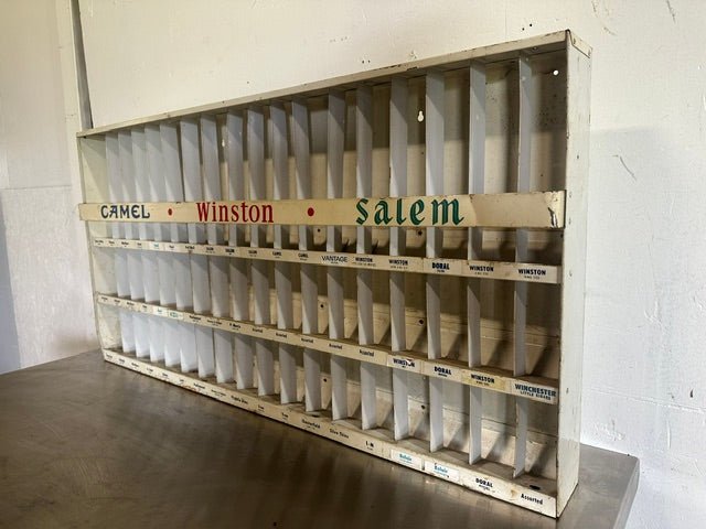 VINTAGE 1960'S CAMEL, WINSTON, SALEM CIGARETTE ADVERTISING RACK - Second Life-Equipment-collection_name