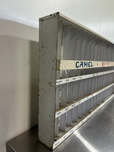 VINTAGE 1960'S CAMEL, WINSTON, SALEM CIGARETTE ADVERTISING RACK - Second Life-Equipment-collection_name