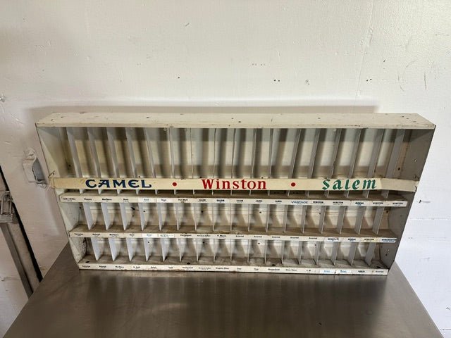 VINTAGE 1960'S CAMEL, WINSTON, SALEM CIGARETTE ADVERTISING RACK - Second Life-Equipment-collection_name