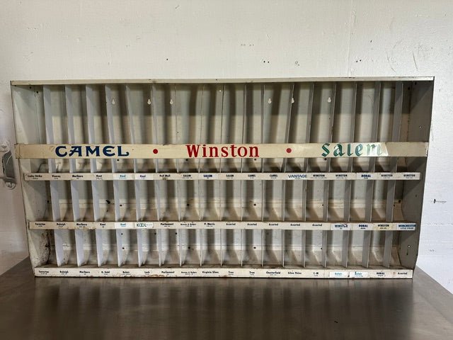 VINTAGE 1960'S CAMEL, WINSTON, SALEM CIGARETTE ADVERTISING RACK - Second Life-Equipment-collection_name