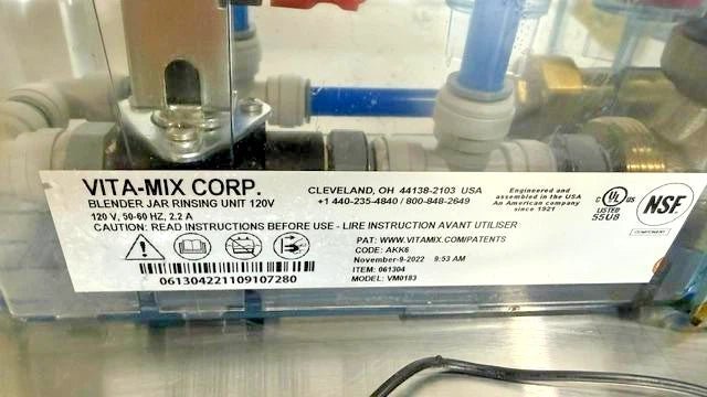 Vitamix Blender Jar Rinsing Unit VM0183 061304 for Spray park Jar Cleaning System - Second Life-Equipment-collection_name