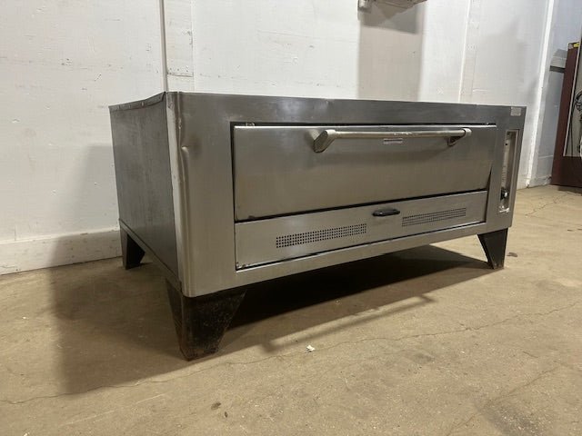 "VULCAN 7018AIB"H.D COMMERCIAL NATURAL GAS SINGLE DECK PIZZA OVEN - Second Life - Equipment - collection_name