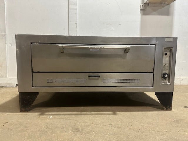 "VULCAN 7018AIB"H.D COMMERCIAL NATURAL GAS SINGLE DECK PIZZA OVEN - Second Life - Equipment - collection_name