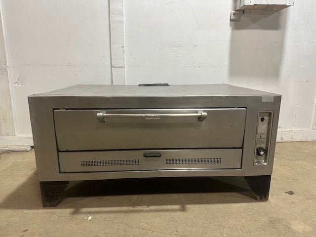 "VULCAN 7018AIB"H.D COMMERCIAL NATURAL GAS SINGLE DECK PIZZA OVEN - Second Life - Equipment - collection_name