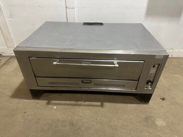 "VULCAN 7018AIB"H.D COMMERCIAL NATURAL GAS SINGLE DECK PIZZA OVEN - Second Life - Equipment - collection_name